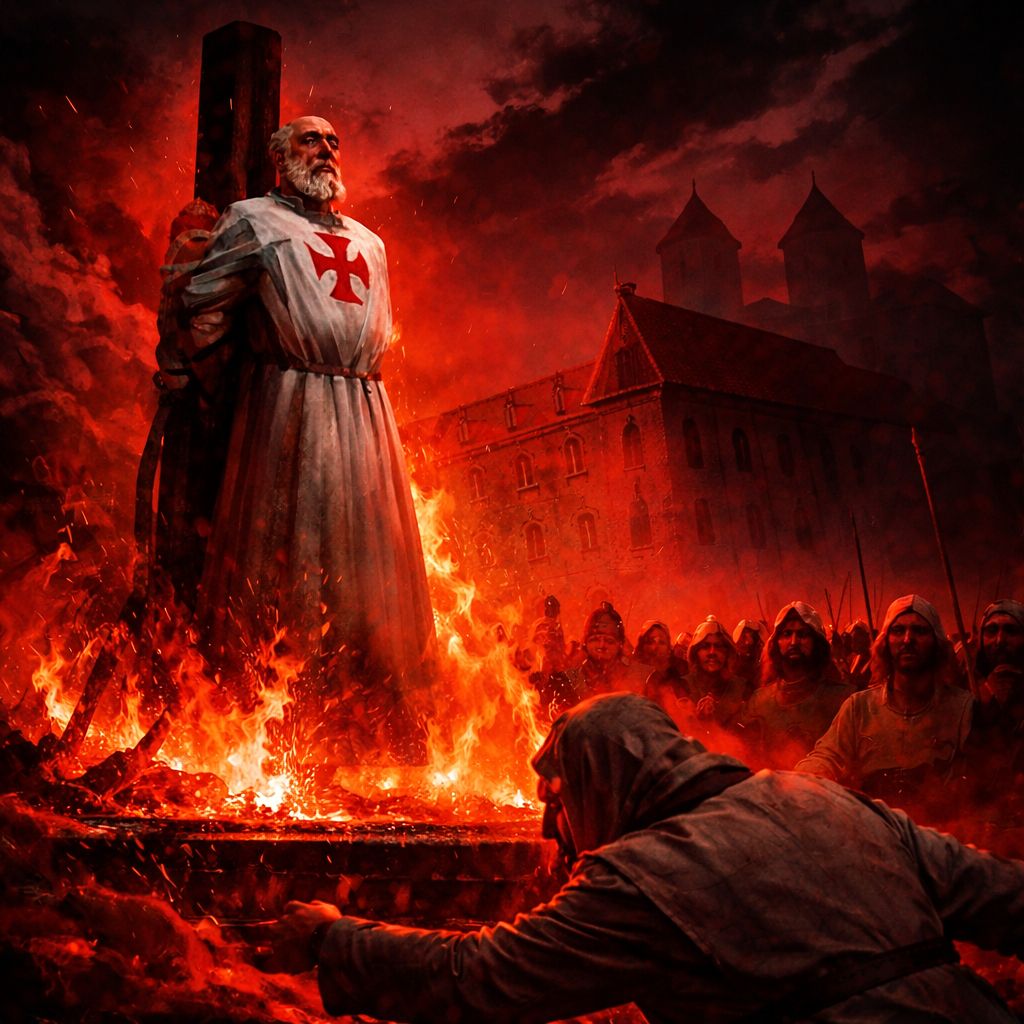 டெம்பிளார்களை எரித்த மன்னர் ஃபிலிப்