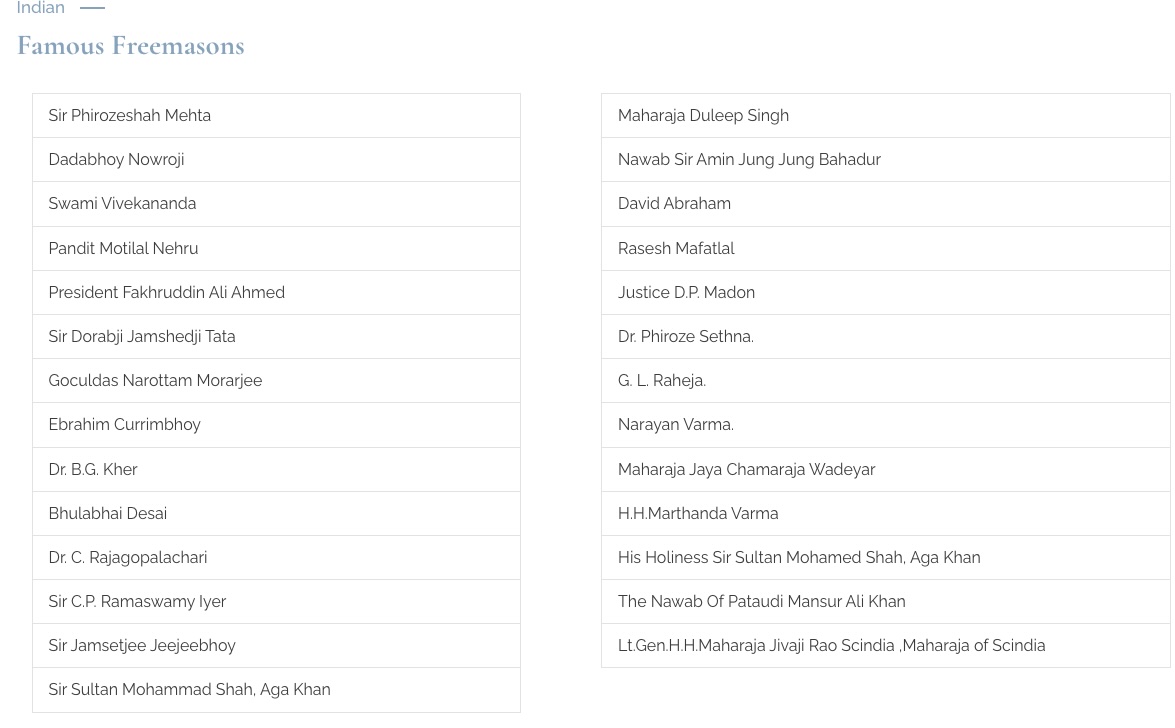 பிராபளமான ஃப்ரீமேசன்கள்