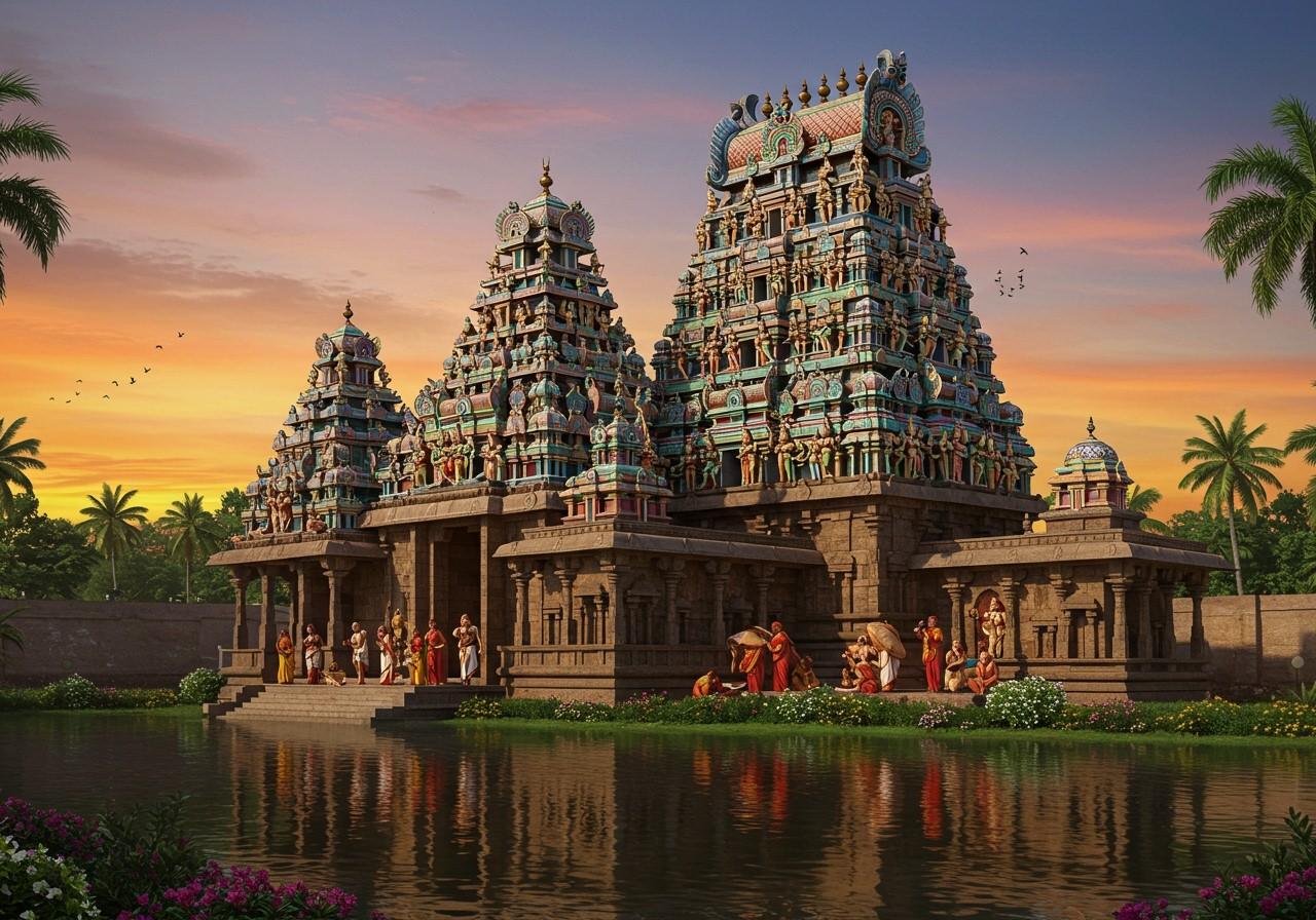 கோயில்கள் குணப்படுத்தும் பங்கை வகிக்கின்றன